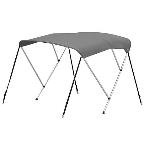 Тент OceanSouth BIMINI TOP 3 вигину 1,5-1,7M ширина установки СІРИЙ, фото 1