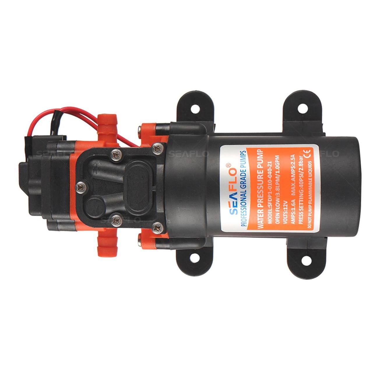 Купить Автоматическая диафрагмовая помпа SEAFLO SFDP1-012-035-21 4,3 л ...