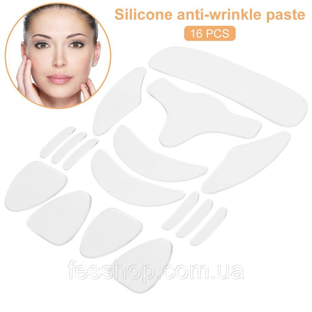 Набір багаторазових патчів для особи (16 шт), фото 1