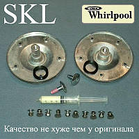 Опоры барабана (смазка + 2 сальника+крепёж) для стиральной машины Whirlpool (SKL заводское качество)