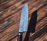 Ніж з дамаської сталі Santoku professional GRILLI, 17см 77728, фото 4