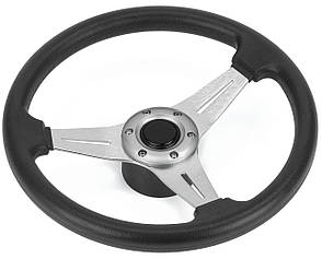 Рульове колесо 13,5 алюміній сріблясте ААА Тайвань, фото 3