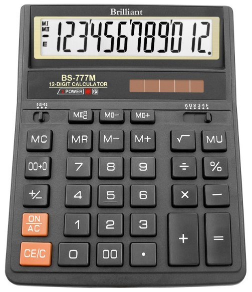 Калькулятор "Brilliant" BS-777M , шт, фото 1