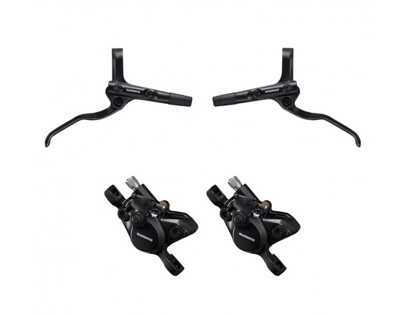 Гідравлічні гальма Shimano BR-MT200, комплект, передні і задні (DISC-042)