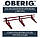 ОПТ — Снігозатримач Oberig трубчастий на фальцеву покрівлю, RAL (3 метри), фото 2