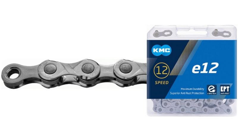 Ланцюг KMC E12 EPT 130 ланок 12 sp, сріблястий (C-UN-L-0116), фото 1