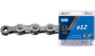 Ланцюг KMC E12 EPT 130 ланок 12 sp, сріблястий (C-UN-L-0116)