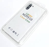 Чохол 2 мм для Samsung Galaxy Note 10 N970F силіконовий прозорий Case Silicone Clear 2.0mm