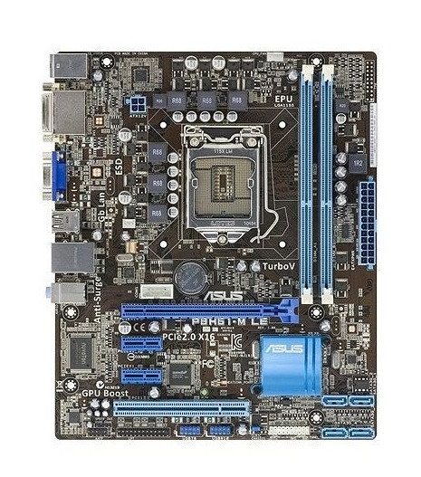 НАДІЙНА Мат. ПЛАТА s1155 ASUS P8H61-M LE ,DDR3, Підтримує Core - i7,i5,i3 3го ПОКОЛІННЯ з ГАРАНТІЄЮ LGA1155