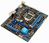 НАДІЙНА Мат. ПЛАТА s1155 ASUS P8H61-M LE ,DDR3, Підтримує Core - i7,i5,i3 3го ПОКОЛІННЯ з ГАРАНТІЄЮ LGA1155, фото 3