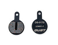 Тормозные колодки DUST DS-17S полуметалл, disc, черный (BRS-026)