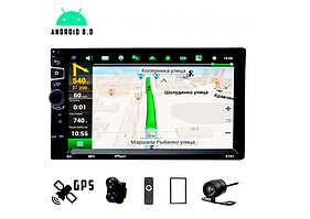 Автомагнітола 2 DIN CML-PLAY 8701, Android 8.1, GPS, Bluetooth, IPS екран, WI-FI, USB з камерою заднього виду