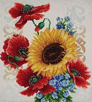 Набор для вышивания бисером "Полевые цветы"
