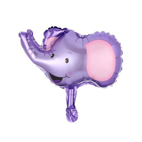 Фольгована кулька міні фігура Слоник, фото 1