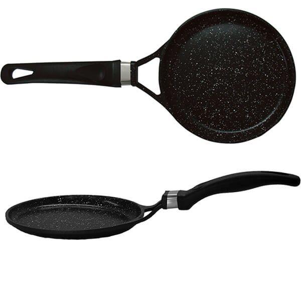 Сковорода для млинців MAESTRO Prima 20 см Колір чорний 4820м, фото 1