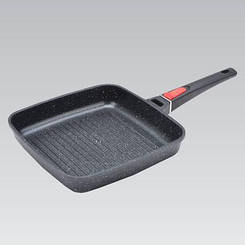 Сковорода-гриль MAESTRO з антипригарним покриттям Granite 26 см Колір сірий 4826м