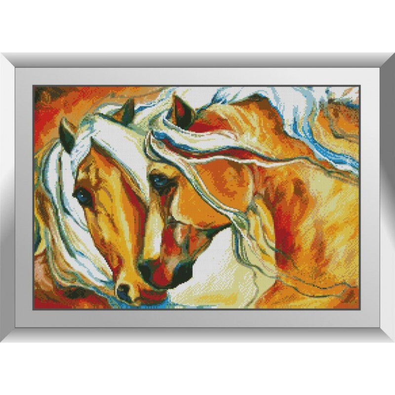 31611 Коні Набор алмазной живописи