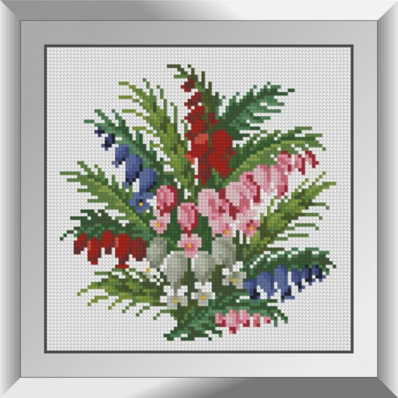 31620 Букетик дзвіночків Набор алмазной живописи