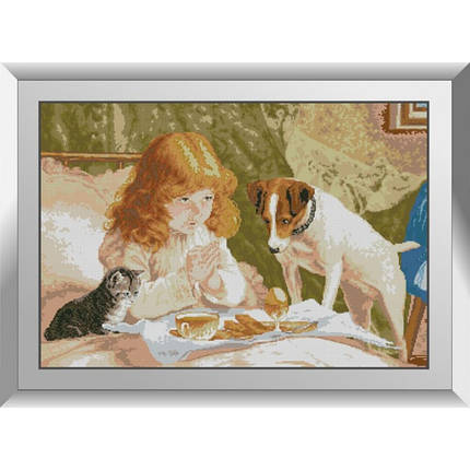 31658 Ранкова молитва Набор алмазной живописи, фото 1