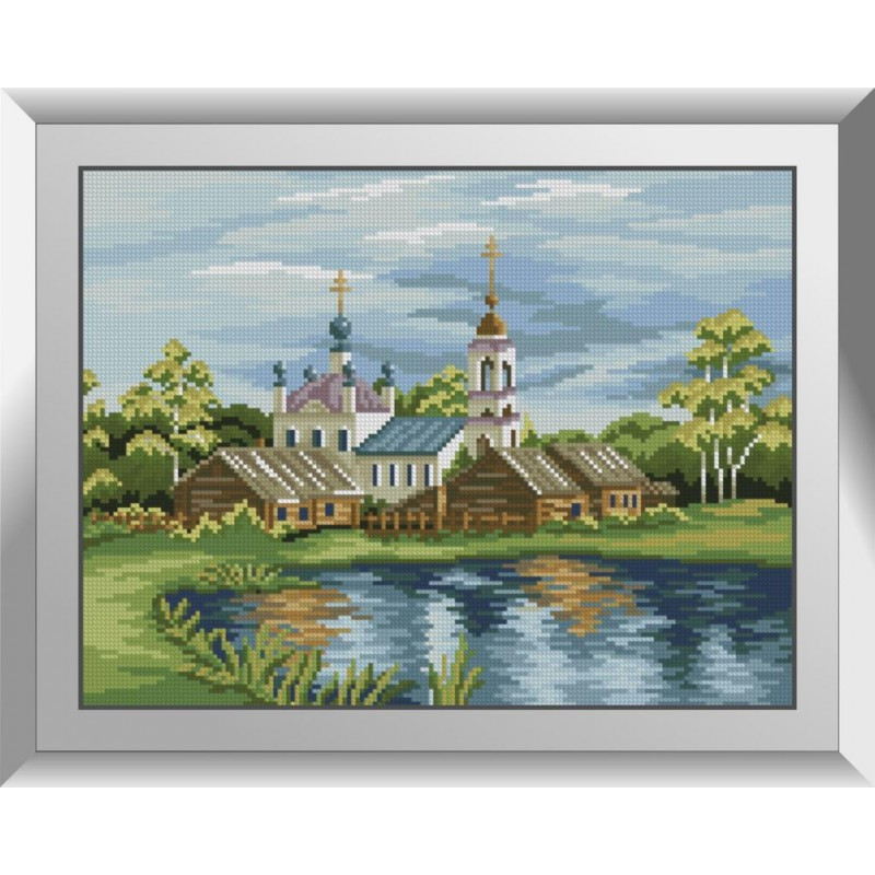 31664 Біля озера Набор алмазной живописи