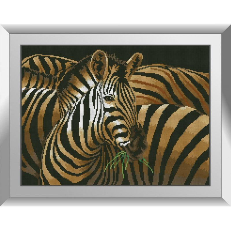 31671 Зебри Набор алмазной живописи