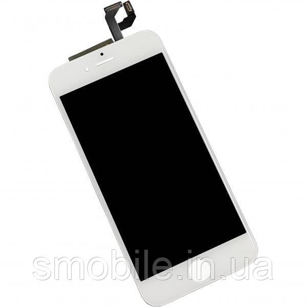 Apple Дисплей iPhone 6S + рамка і сенсор білий (матриця оригінал / сенсор копія)
