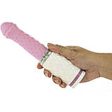 Розкішний вібратор-пульсатор з присоскою Pillow Talk - Feisty Thrusting Vibrator Pink Амур, фото 5