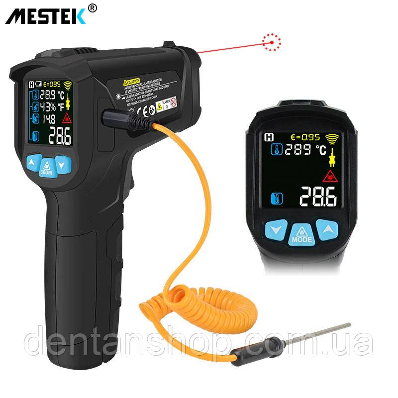 Пірометр MESTEK IR02C (від -50 º c до 800ºC; 0-100%RH; від -10 C до 60 C) 1080 °C) D:S: 12:1; EMS: 0.10-1.00, фото 1