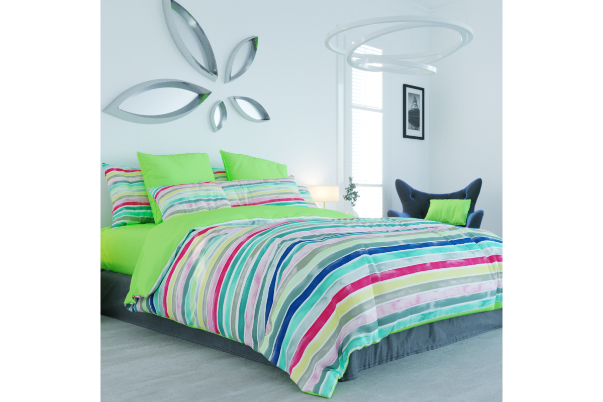 Комплект постільної білизни "Iva Multi" 298 ТЕП