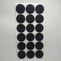 Войлочні повстяні самоклеючі накладки для меблів FZB захист від подряпин на ніжки стільців діаметр 35 мм 18
