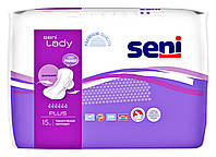 Урологічні прокладки Seni Lady Plus (6 кап.) 15 шт.