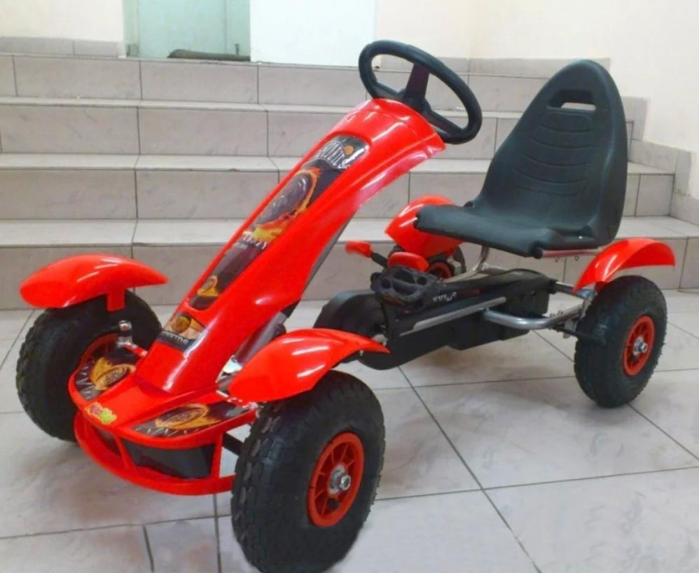 Дитячий карт Bambi M 1450 з надувними колесами