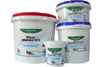 Мазь цинкова 10% 200 г (Біофарм)