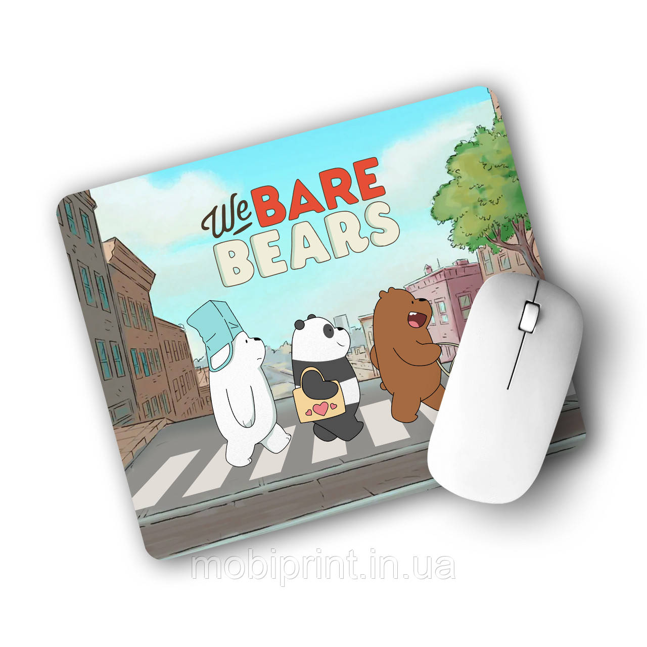 Килимок для мишки Вся правда про ведмедів (We Bare Bears) (25108-2666), фото 1