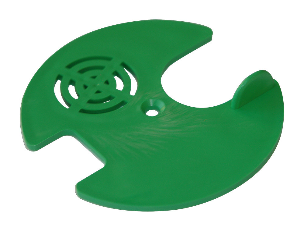 Льотковий загороджувач пластмасовий з ручкою діам. 80 мм