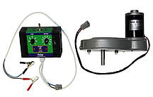 Електропривід для редукторних медогонок, 12В, 100Вт