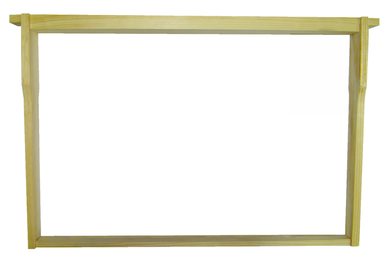 Рамка для вуликів Дадан (435х300) ЛЮКС, еврошип верх і низ, з розд. Гофмана