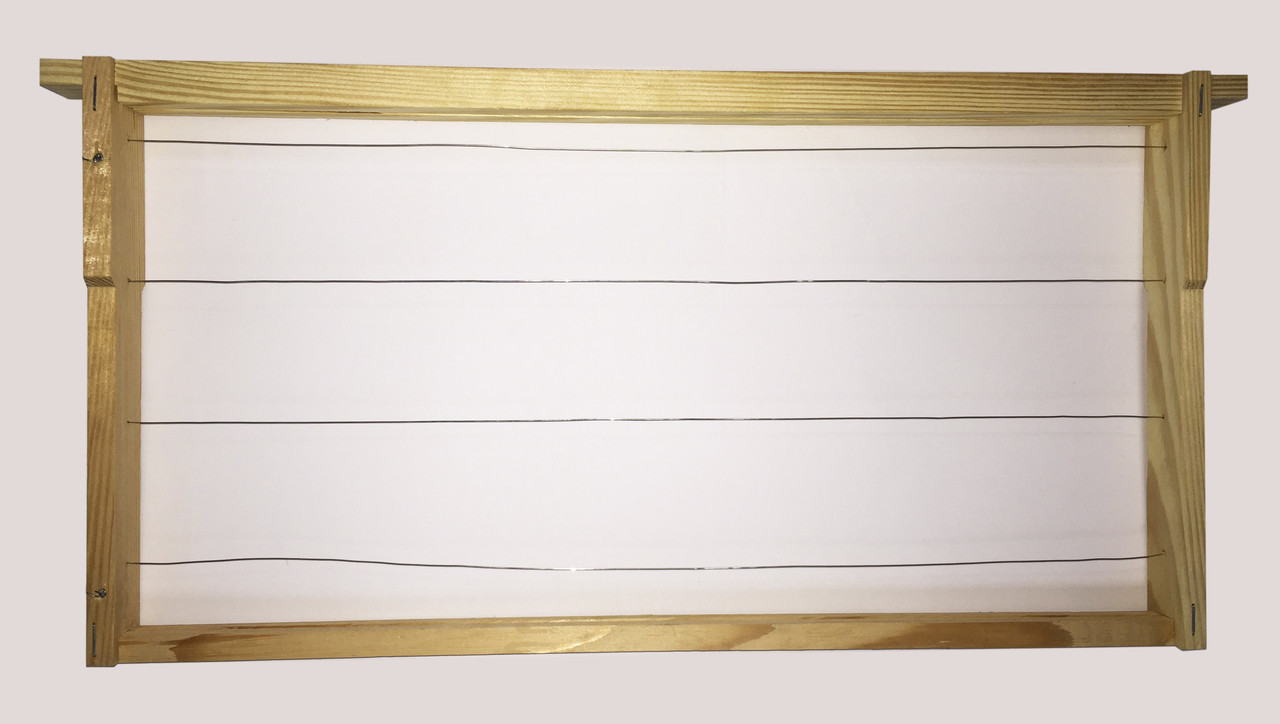 Рамка для вуликів Рута збита (435х230) сосна, єврозамок, втулки, дріт н/ж