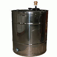 Медогонка на 3 рамки, поворотна, нержавіюча сталь, ремінна