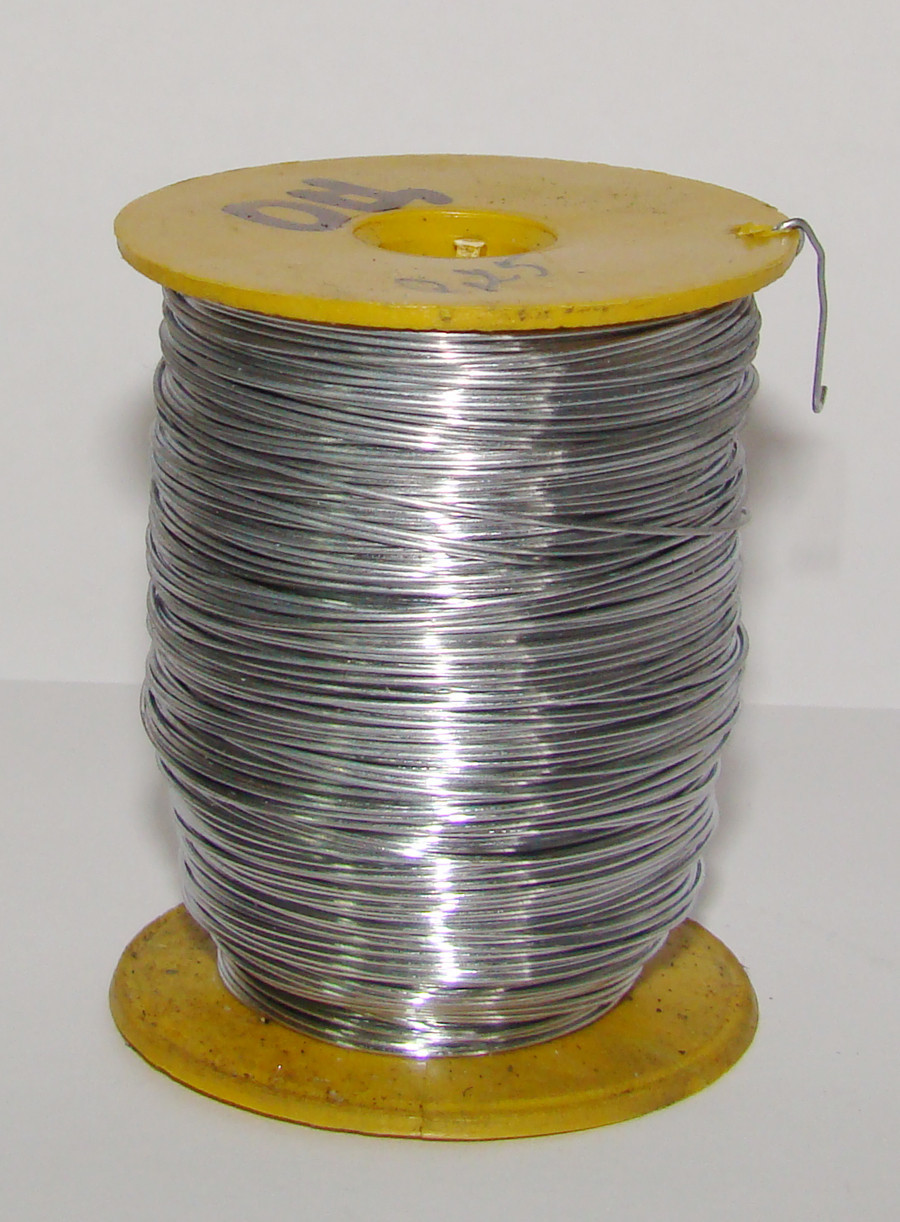Дріт для бджолорамок 0.25 кг, d-0.5 мм (оцинкований)