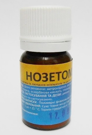 Нозетом порошок 5 г (нозематоз бджіл)