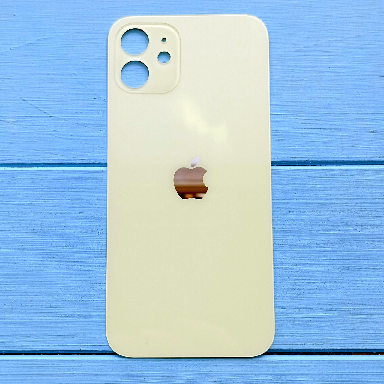 Задня панель корпуса Apple iPhone 12 Green Big Hole