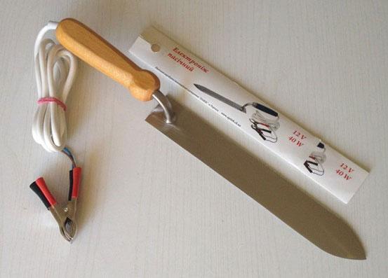 Ніж пасічний нерж." Гуслия –Профі" електр. 280 мм (70 Вт)