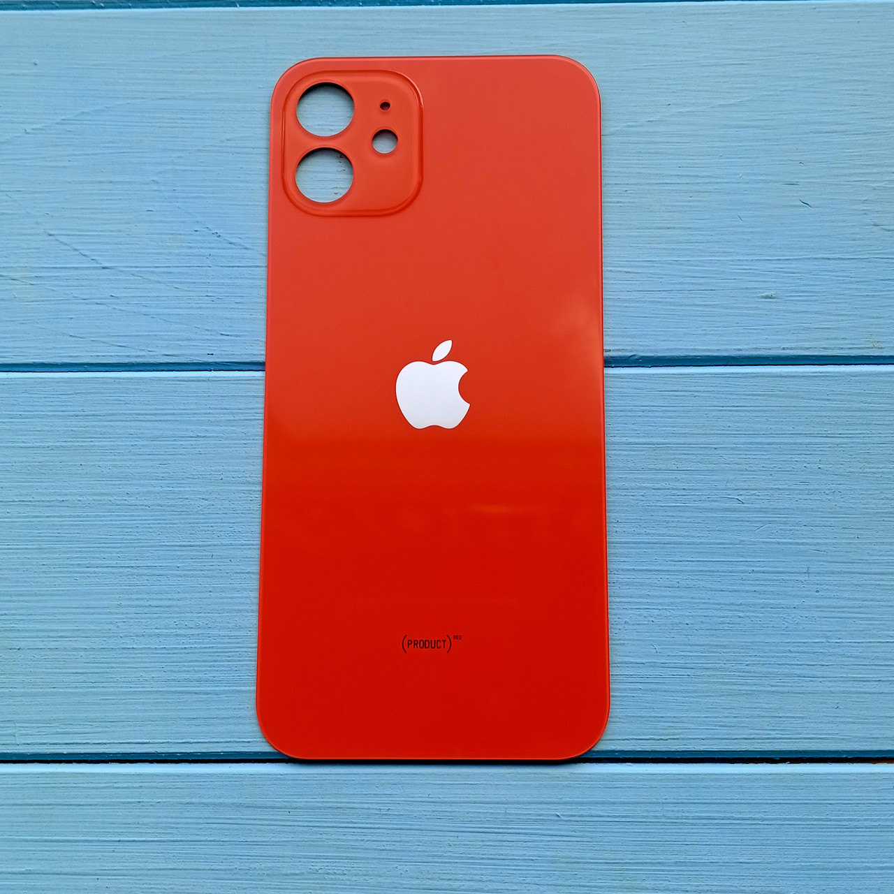 Задня панель корпуса Apple iPhone 12 PRODUCT Red Big Hole