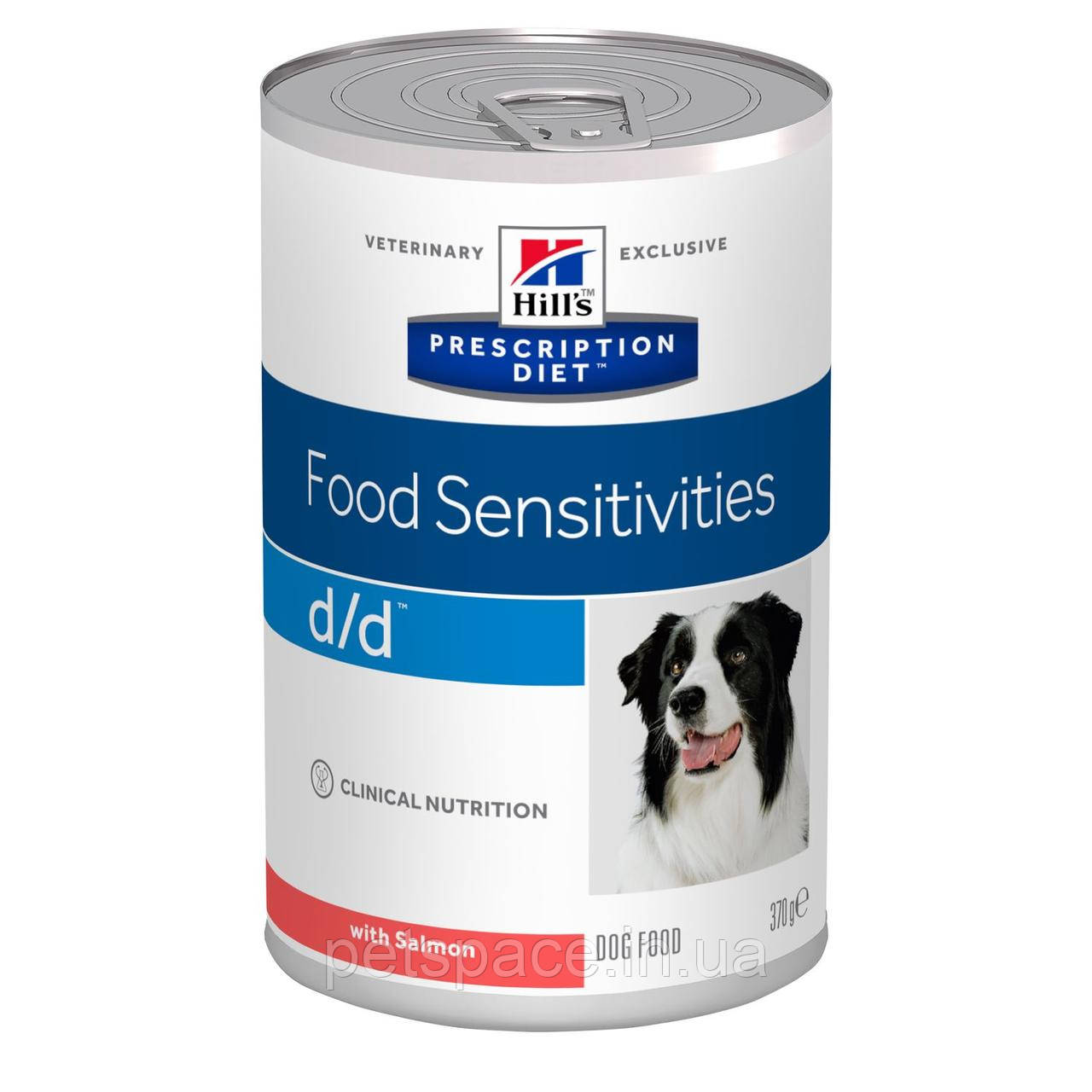 Консерви Hill's Wet PD Canine D/D Salmon(Хіллс при харчовій чутливості, захвор. шкіри, лосось) 370г.