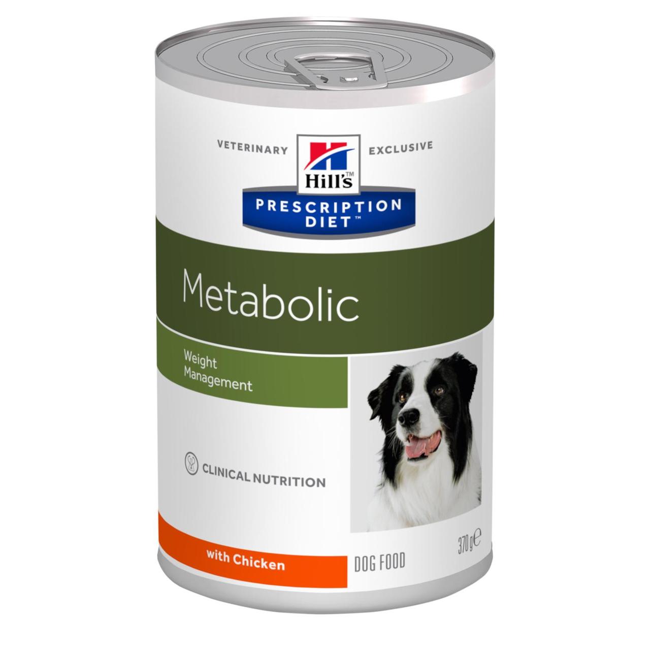 Консерви Hill's Wet PD Canine Metabolic (Хіллс для собак при ожирінні, зайвій вазі) 370г.