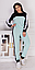 Жіночий спортивний костюм, розміри 42/44, 46/48, три кольори NB21013, фото 3