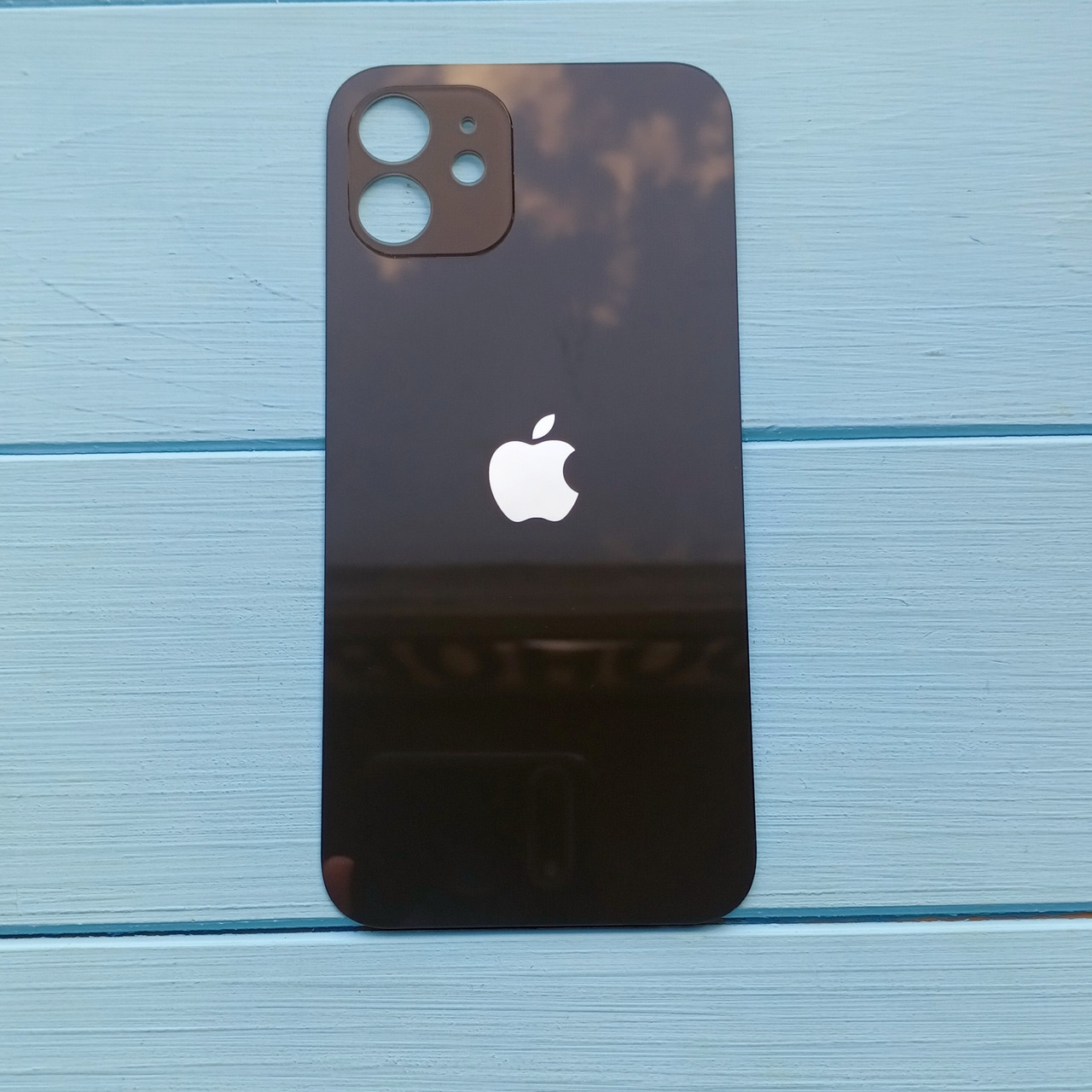 Задня панель корпуса Apple iPhone 12 Space Gray Big Hole
