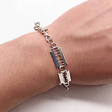 Браслет леза і колючий дріт з лезом із маленьким дротом стальний срібний колір, фото 2