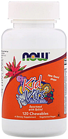 Витамины для детей Now Foods - Kid Vits (120 жевательных таблеток)